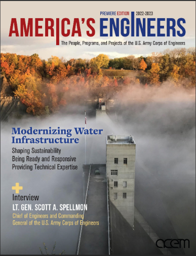 Cover of the 2022-2023 issue of America's Engineers publication.